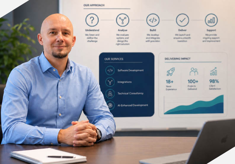 Built on experience, clarity and technical delivery